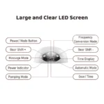 ⁦Tire Lait Electrique Mains Libres MY-378 4 Modes 12 Niveaux - جهاز إستخراج الحليب⁩ - الصورة ⁦9⁩