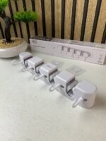 ⁦Support mural pour balai avec Crochets pour serpillière - حامل مكنسات التنظيف⁩ - الصورة ⁦10⁩