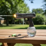⁦Pistolet à Eau Electrique 350 ML avec Effets Lumineux V2 - مسدس مائي أوتوماتيكي⁩ - الصورة ⁦6⁩