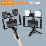 ⁦Kit de création de contenu 5 en 1 double éclairage avec microphone haute définition - طقم صناعة المحتوى 5 في 1⁩ - الصورة ⁦3⁩