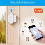 ⁦Détecteur de porte et fenêtre WiFi avec alarme capteur magnétique - مستشعر الأبواب والنوافذ الذكي⁩ - الصورة ⁦7⁩