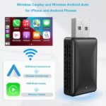 ⁦Adaptateur sans fil Android pour voiture Carplay et Android Auto - محول "كاربلاي" اللاسلكي 2 في 1⁩ - الصورة ⁦11⁩