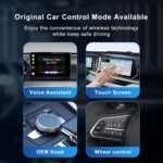 ⁦Adaptateur sans fil Android pour voiture Carplay et Android Auto - محول "كاربلاي" اللاسلكي 2 في 1⁩ - الصورة ⁦8⁩