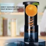 ⁦Multismart Extracteur de jus électrique 250 W à 2 vitesses pour fruits et légumes - عصارة فواكه⁩ - الصورة ⁦8⁩