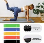 ⁦Ensemble de bandes de résistance Elastiques 5Pcs pour exercices de sport - طقم أحزمة المقاومة للرياضيين⁩ - الصورة ⁦5⁩