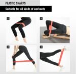 ⁦Ensemble de bandes de résistance Elastiques 5Pcs pour exercices de sport - طقم أحزمة المقاومة للرياضيين⁩ - الصورة ⁦3⁩