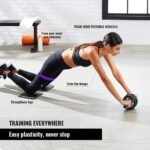 ⁦Ensemble de bandes de résistance Elastiques 5Pcs pour exercices de sport - طقم أحزمة المقاومة للرياضيين⁩ - الصورة ⁦7⁩