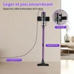 ⁦Multismart Aspirateur Balai Filaire Sans Sac 500W 5 en 1 avec Aspirateur à Main - 18KPa - مكنسة كهربائية يدوية⁩ - الصورة ⁦5⁩