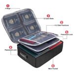 ⁦Organiseur de documents multifonctionnel avec serrure de sécurité - حقيبة تنظيم الملفات مع قفل أمان برمز سري⁩ - الصورة ⁦4⁩