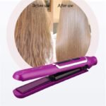 ⁦Mini Lisseur à cheveux rechargeable USB avec Base de Chargement - مكواة شعر لاسلكية 2 في 1⁩ - الصورة ⁦4⁩