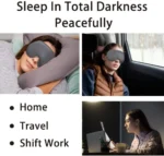 ⁦Masque de sommeil 3D ergonomique et profond amélioré avec sangle ajustable - قناع نوم مريح⁩ - الصورة ⁦10⁩