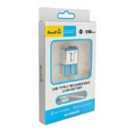 ⁦Pile rechargeable USB type C 9V 1200mWh en lithium BestFire - بطارية ليثيوم قابلة لإعادة الشحن⁩ - الصورة ⁦2⁩