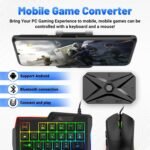 ⁦Convertisseur de clavier et de souris M1 Pro pour Smartphone et Tablette Android - محول لوحة مفاتيح وماوس للألعاب أندرويد⁩ - الصورة ⁦6⁩
