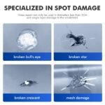 ⁦Kit de réparation de pare-brise fissuré - طقم إصلاح الزجاج الأمامي المتشقق⁩ - الصورة ⁦4⁩