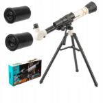 ⁦Télescope sur trépied pour enfants grossissements 20x 30x 40x - تلسكوب احترافي ثلاثي القوائم للأطفال⁩ - الصورة ⁦3⁩