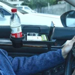 ⁦Porte-gobelet boisson, avec Support de téléphone, Étagère de rangement - حامل أكواب للمشروبات مع حامل للهاتف⁩ - الصورة ⁦9⁩