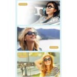 ⁦Lunettes de soleil intelligentes ecouteurs sans fil Bluetooth, appels mains libres - نظارات شمسية ذكيةو سماعات رأس لاسلكية بتقنية البلوتوث⁩ - الصورة ⁦5⁩