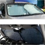 ⁦Pare-soleil de pare-brise avant et arrière de voiture protection solaire et UV - مظلة شمسية للسيارة⁩ - الصورة ⁦5⁩