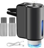 ⁦Diffuseur d'huile intelligent à clip sortie de climatisation avec 3 recharge - طقم معطر سيارة⁩ - الصورة ⁦2⁩