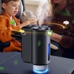 ⁦Diffuseur d'huile intelligent à clip sortie de climatisation avec 3 recharge - طقم معطر سيارة⁩ - الصورة ⁦7⁩