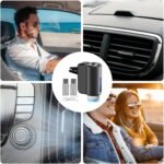 ⁦Diffuseur d'huile intelligent à clip sortie de climatisation avec 3 recharge - طقم معطر سيارة⁩ - الصورة ⁦6⁩