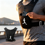 ⁦Gilet Support de téléphone pour sports unisex - سترة رياضية لحمل الهاتف للجنسين⁩ - الصورة ⁦7⁩