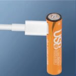 ⁦4 piles AAA rechargeables USB Type-C - بطاريات قابلة للشحن حجم صغير⁩ - الصورة ⁦5⁩