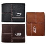 ⁦Portefeille Jeep Buluo V3 pour Homme Multi-Poches en Simili Cuire - محفظة نقود وبطاقات⁩ - الصورة ⁦7⁩
