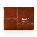 ⁦Portefeille Jeep Buluo V3 pour Homme Multi-Poches en Simili Cuire - محفظة نقود وبطاقات⁩ - الصورة ⁦4⁩