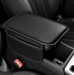 ⁦Coussin d'Accoudoir de Voiture avec Poches de Rangement - وسادة مسند ذراع السيارة المريحة مع جيوب تخزين⁩ - الصورة ⁦2⁩