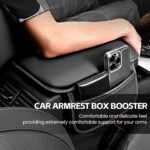 ⁦Coussin d'Accoudoir de Voiture avec Poches de Rangement - وسادة مسند ذراع السيارة المريحة مع جيوب تخزين⁩ - الصورة ⁦5⁩
