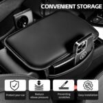 ⁦Coussin d'Accoudoir de Voiture avec Poches de Rangement - وسادة مسند ذراع السيارة المريحة مع جيوب تخزين⁩ - الصورة ⁦4⁩