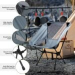 ⁦Chaise de Camping Pliante Ultra-Légère avec Pochette - كرسي التخييم المحمول فائق الخفة⁩ - الصورة ⁦7⁩