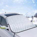⁦Couverture de Pare-brise Magnetique pour Voiture Toute Saison - غطاء الزجاج الأمامي للسيارة متعدد الفصول⁩ - الصورة ⁦5⁩