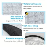⁦Couverture de Pare-brise Magnetique pour Voiture Toute Saison - غطاء الزجاج الأمامي للسيارة متعدد الفصول⁩ - الصورة ⁦3⁩