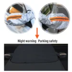⁦Couverture de Pare-brise Magnetique pour Voiture Toute Saison - غطاء الزجاج الأمامي للسيارة متعدد الفصول⁩ - الصورة ⁦8⁩