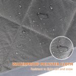 ⁦Rideau de Porte Thermique Isolant avec Fenêtre PVC - ستارة الباب الحرارية ذات النافذة الشفافة⁩ - الصورة ⁦3⁩