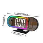 ⁦Réveil Numérique avec Projection LED et Miroir RGB DS-3827LP - ساعة منبه رقمية ذكية بنظام عرض ضوئي⁩ - الصورة ⁦5⁩