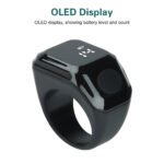 ⁦Anneau de Zikr Intelligent avec Bluetooth Ecran OLED - خاتم التسبيح الذكي يعمل مع تطبيق بلوتوث⁩ - الصورة ⁦2⁩