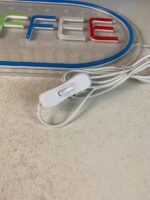 ⁦Panneau LED Neon Signe Coffee - لوحة مضيئة لواجهة محل⁩ - الصورة ⁦7⁩