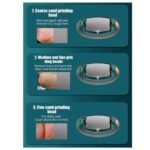 ⁦Exfoliant pour les pieds Kemei KM-6865 - مقشر القدمين من كيمي⁩ - الصورة ⁦4⁩