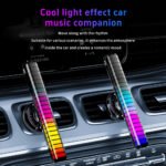 ⁦Lampe d’ambiance musicale pour voiture avec humidificateur RGB 1Pcs – مصباح موسيقي للسيارة مع معطر جو⁩ - الصورة ⁦9⁩