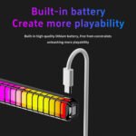 ⁦Lampe d’ambiance musicale pour voiture avec humidificateur RGB 1Pcs – مصباح موسيقي للسيارة مع معطر جو⁩ - الصورة ⁦7⁩