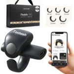 Anneau de Zikr Étanche avec Écran OLED iTasbih Faith+ Black - خاتم التسبيح الذكي المقاوم للماء بـ5 مقاسات