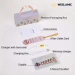 ⁦Anneau de Zikr Étanche avec Écran OLED iTasbih Faith+ Gold - خاتم التسبيح الذكي المقاوم للماء بـ5 مقاسات⁩ - الصورة ⁦5⁩