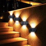 ⁦Appliques Murales Solaires Up & Down (Pack de 4Pcs) - طقم مصابيح حائط شمسية ذكية (4 قطع)⁩ - الصورة ⁦8⁩