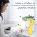⁦Mini Ventilateur Portable Rechargeable USB DD8009 - مروحة يد صغيرة محمولة (2 في 1)⁩ - الصورة ⁦6⁩