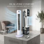 ⁦Arthur Plus 29" Tower Fan USTF-09 - مروحة برج آرثر بلس 29 بوصة فائقة الهدوء⁩ - الصورة ⁦3⁩