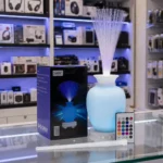 ⁦مصباح الألياف الضوئية الذكي RGB مع جهاز تحكم عن بُعد + موزّع عطور أنيق⁩ - الصورة ⁦9⁩