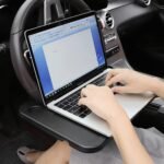 ⁦Plateau de Volant de Voiture Polyvalent Double Face - طاولة عجلة القيادة المحمولة للسيارة⁩ - الصورة ⁦7⁩